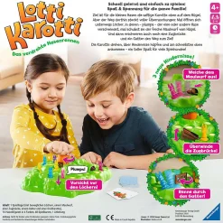 Ravensburger Lotti Karotti - Das verdrehte Hasenrennen*Kinder Lernspielzeug|Spielzeug Ab 4 Jahren