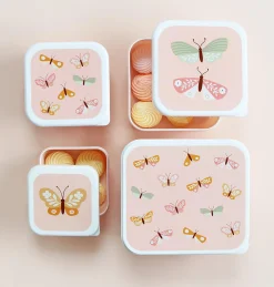 Lovely Company Luchbox 4er-Set Schmetterlinge* Nahrungsbehälter