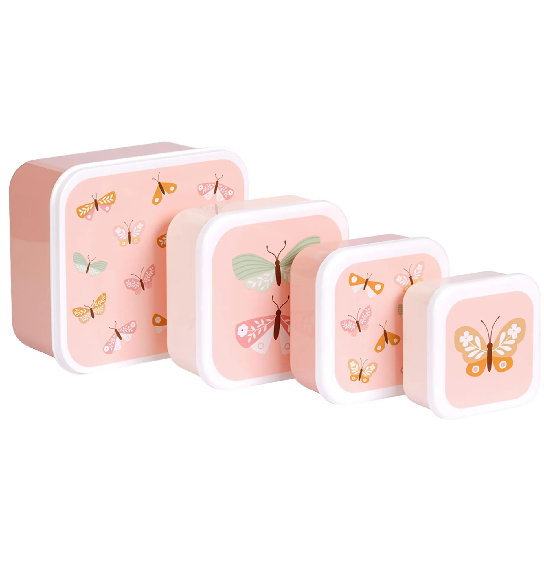 Lovely Company Luchbox 4er-Set Schmetterlinge* Nahrungsbehälter