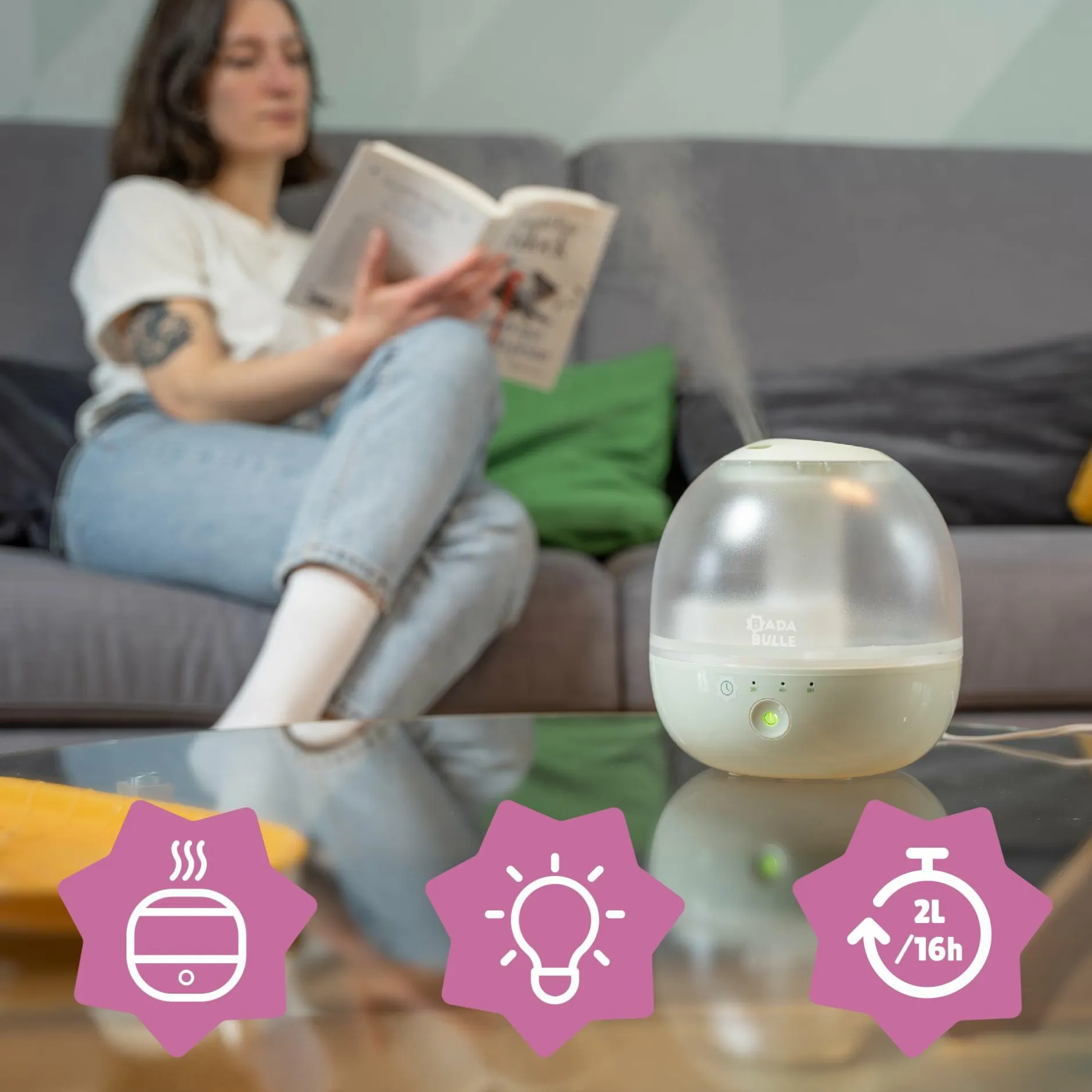 badabulle Luftbefeuchter Bubble* Luftbefeuchter