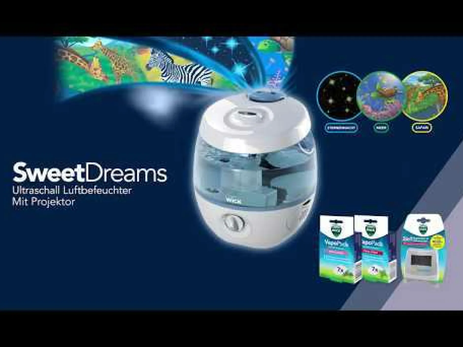 WICK Luftbefeuchter SweetDreams 2in1* Luftbefeuchter
