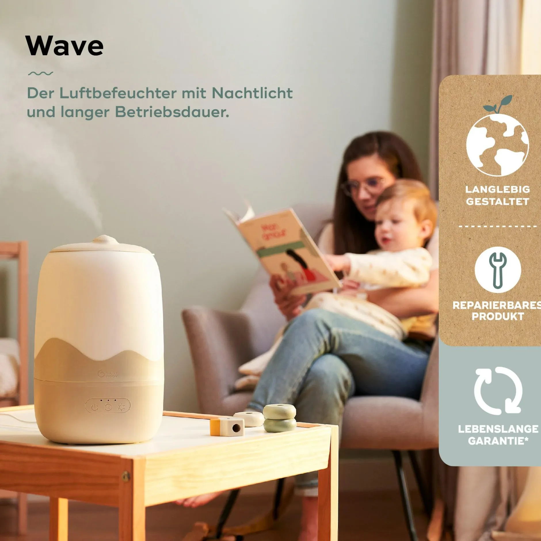 babymoov Luftbefeuchter Wave* Luftbefeuchter