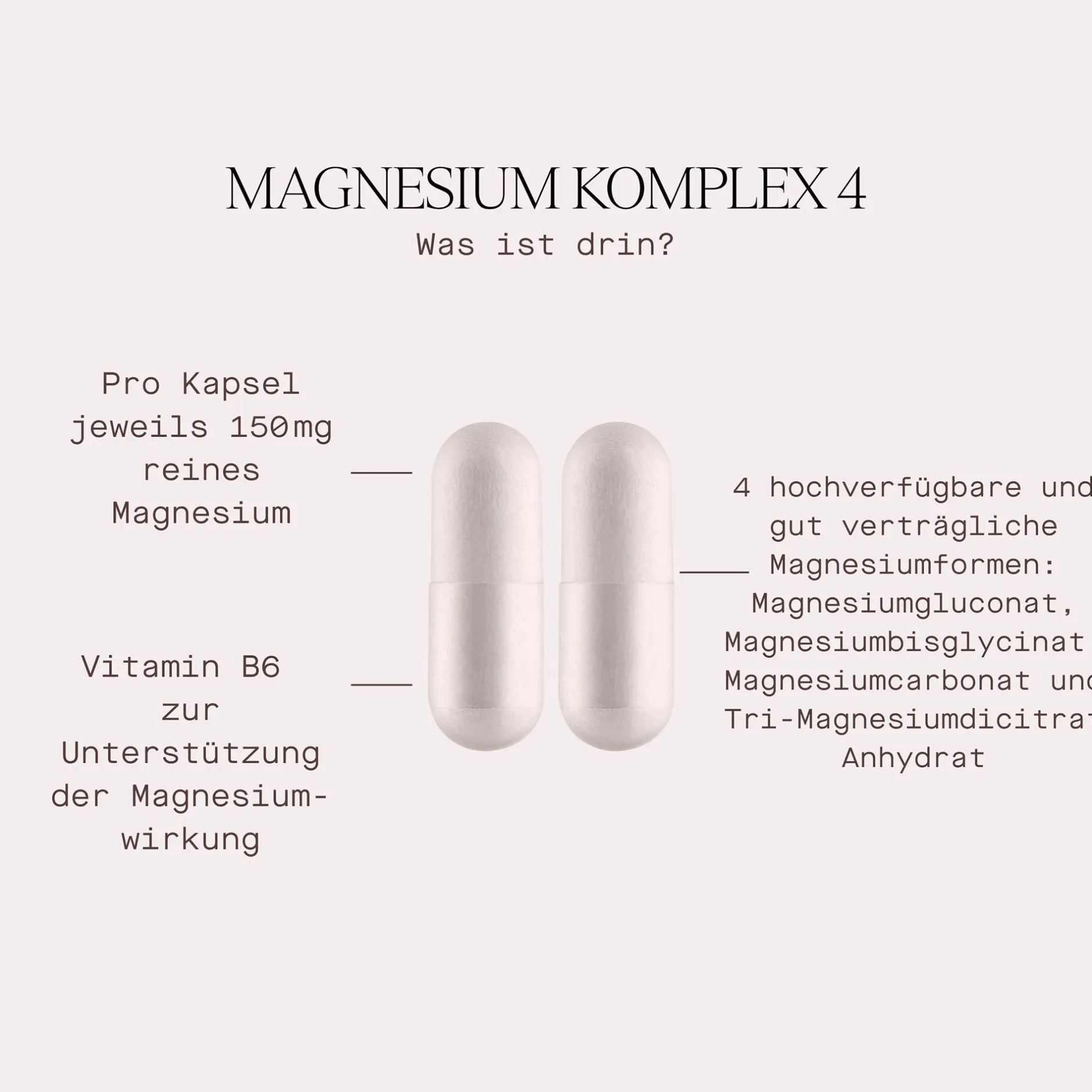 Lunary Magnesium Komplex 4* Hausapotheke|Nahrungsergänzung & Vitamine
