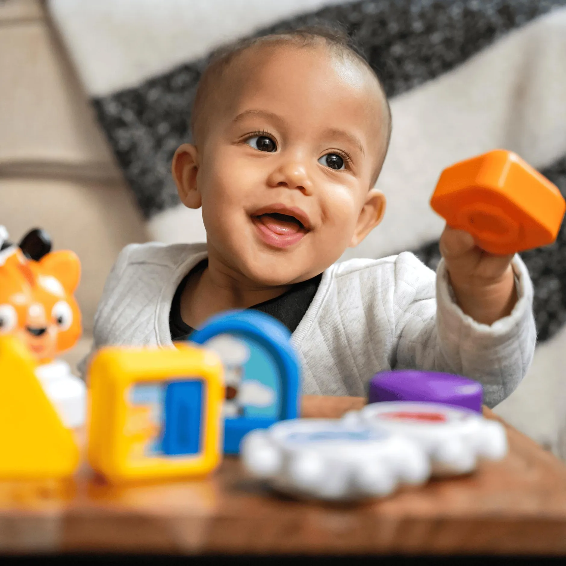 baby einstein Magnetische Aktivitätsblöcke Click & Create*Kinder Konstruktionsspielzeug