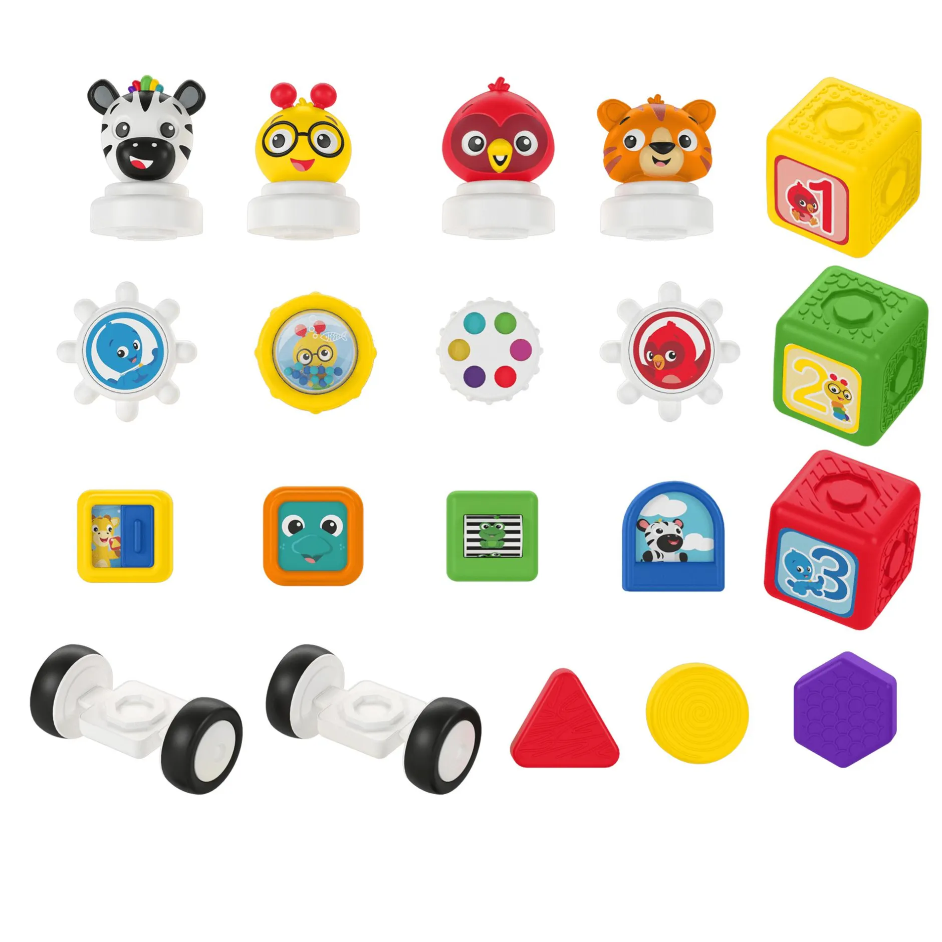 baby einstein Magnetische Aktivitätsblöcke Click & Create*Kinder Konstruktionsspielzeug