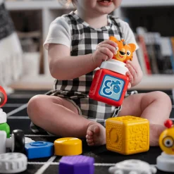 baby einstein Magnetische Aktivitätsblöcke Click & Create*Kinder Konstruktionsspielzeug
