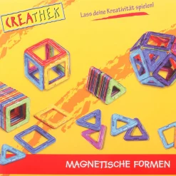 Creathek Magnetische Formen*Kinder Spielzeug Ab 3 Jahren