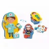 DJECO Magnetspiel Jobissimo*Kinder Lernspielzeug|Holzspielzeug