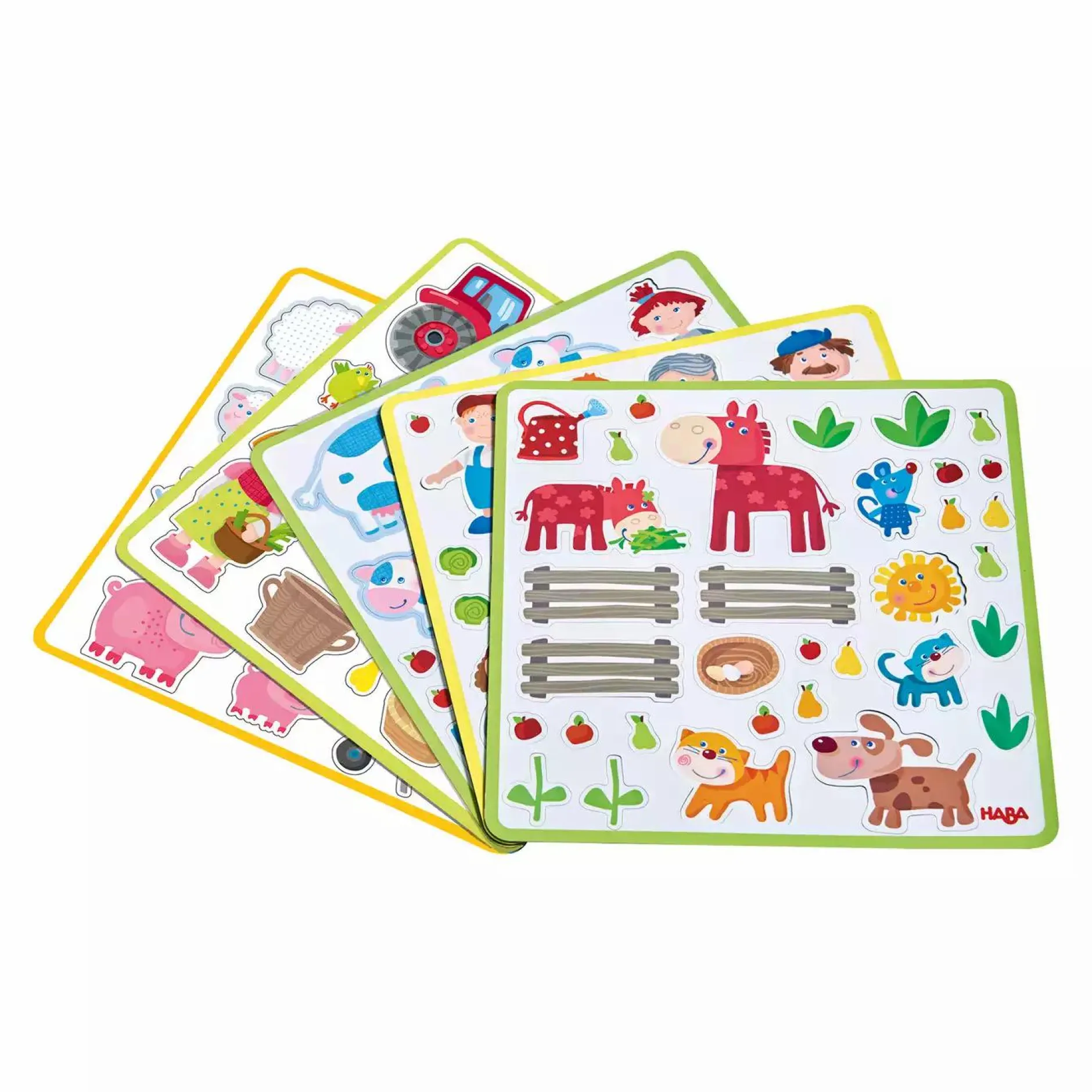 HABA Magnetspiel-Box Peters und Paulines Bauernhof*Kinder Lernspielzeug|Spielzeug Ab 3 Jahren