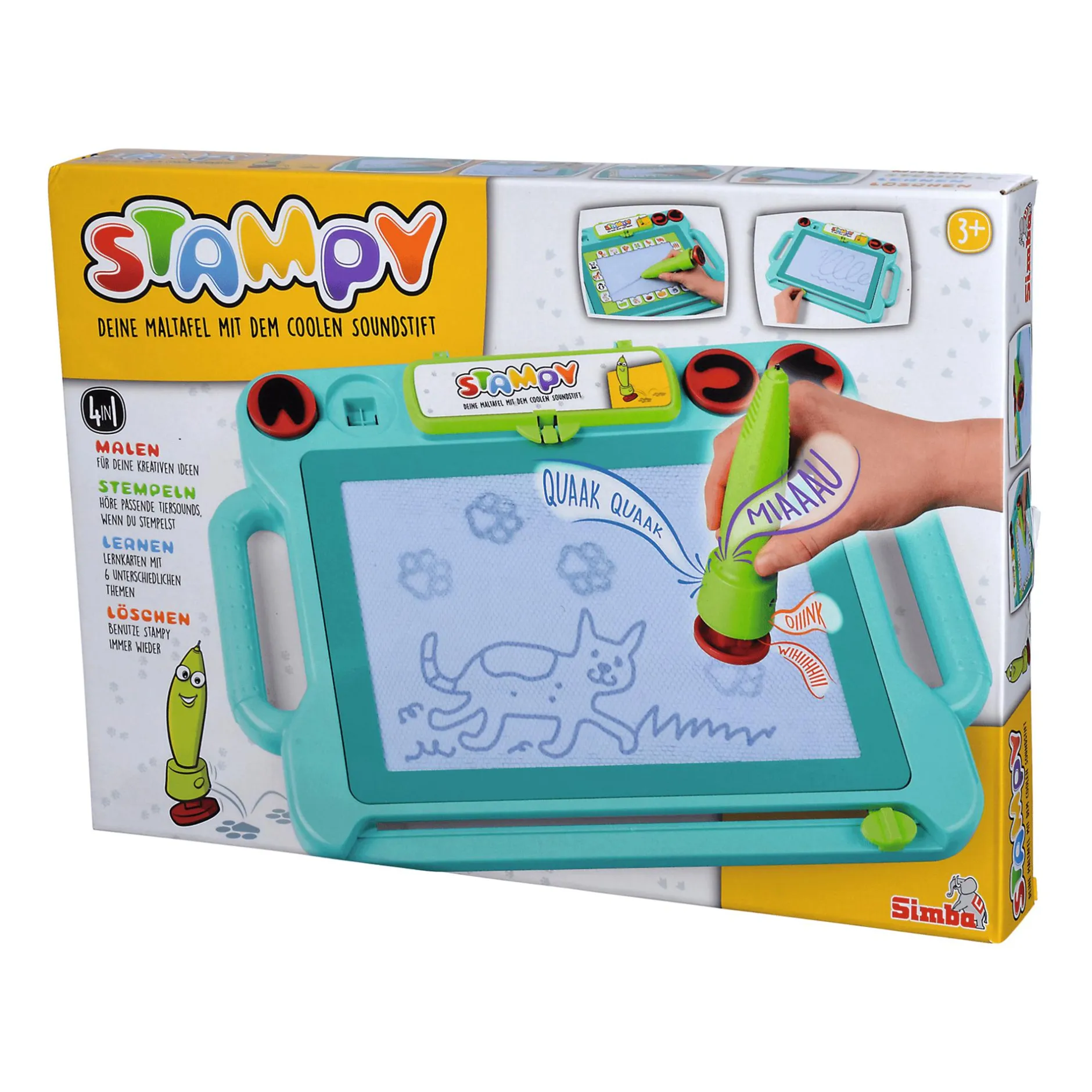Simba Maltafel Stampy*Kinder Lernspielzeug|Malen & Kneten