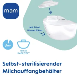 MAM Move Hands-free Doppelmilchpumpe* Milchpumpen