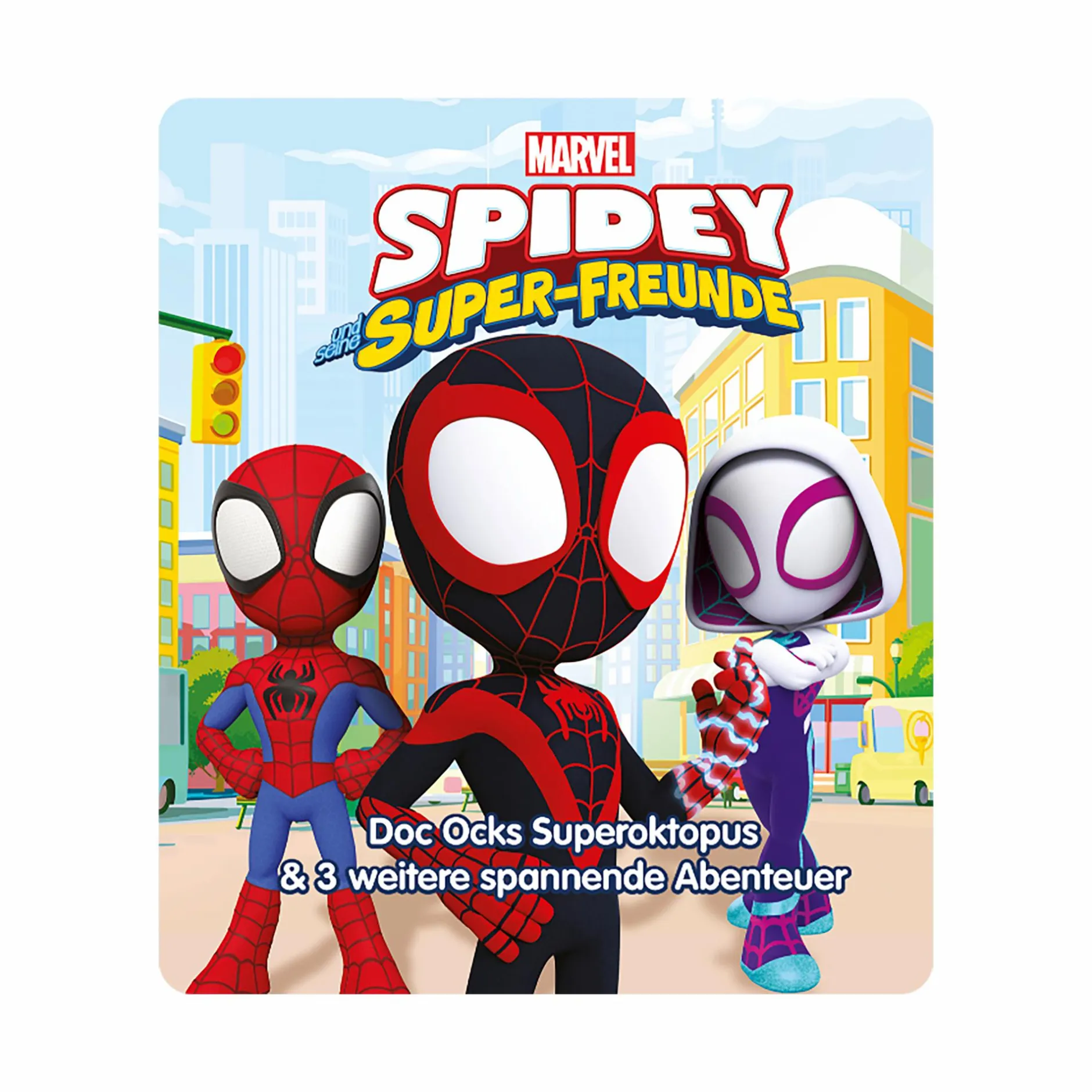 tonies Marvel Spidey und seine Super-Freunde - Doc Ocks Superoktopus & 3 weitere spannende Abenteuer*Kinder Musik|Spielzeug Ab 4 Jahren