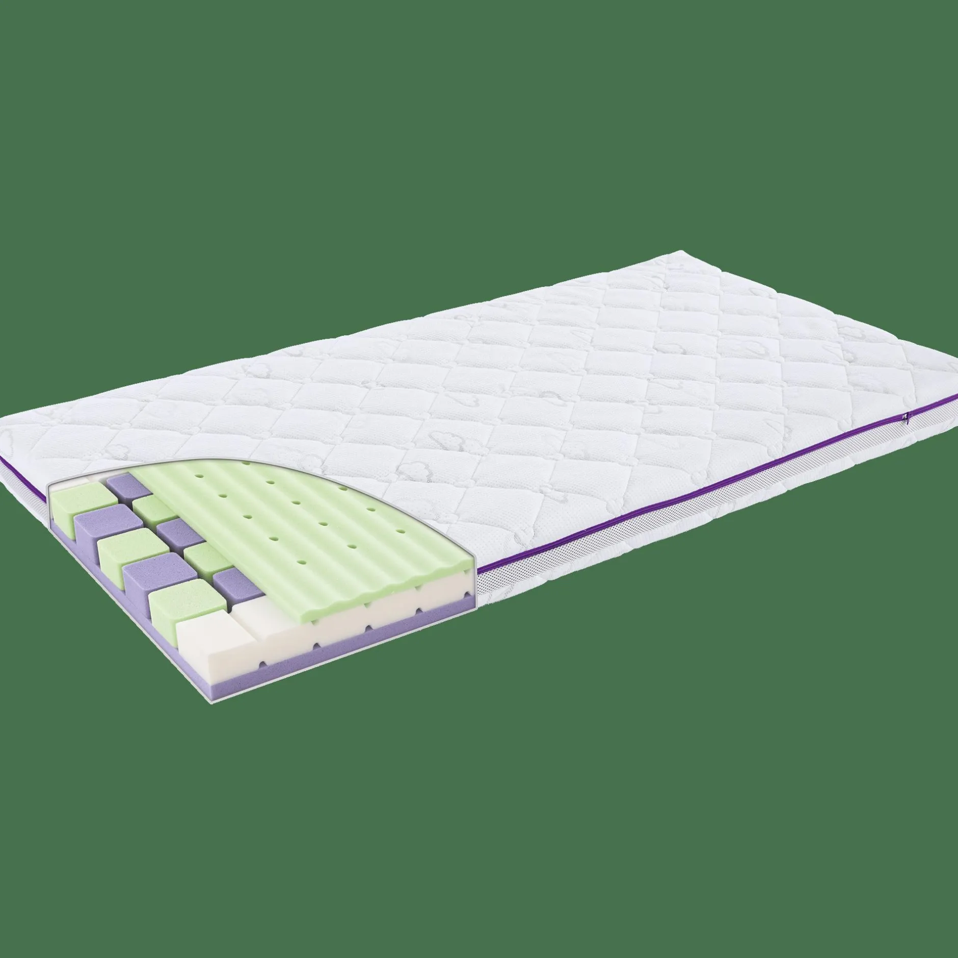 Tru00e4umeland Matratze Veilchen 60 x 120 cm* Matratzen
