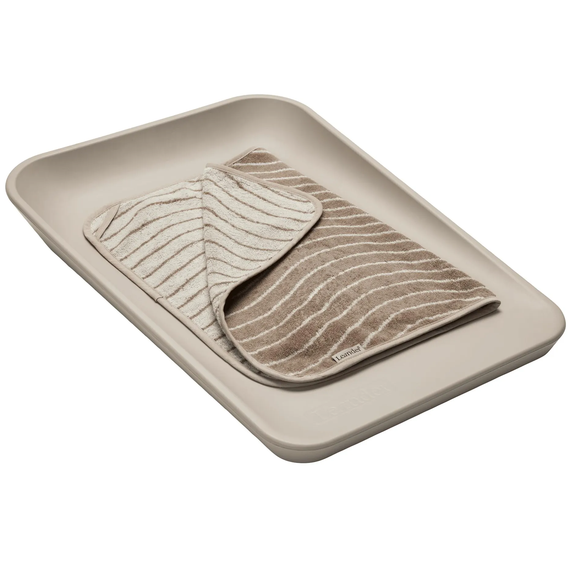 Leander Matty Topper Woodland für Wickelauflage Cappuccino* Badetextilien|Badetextilien