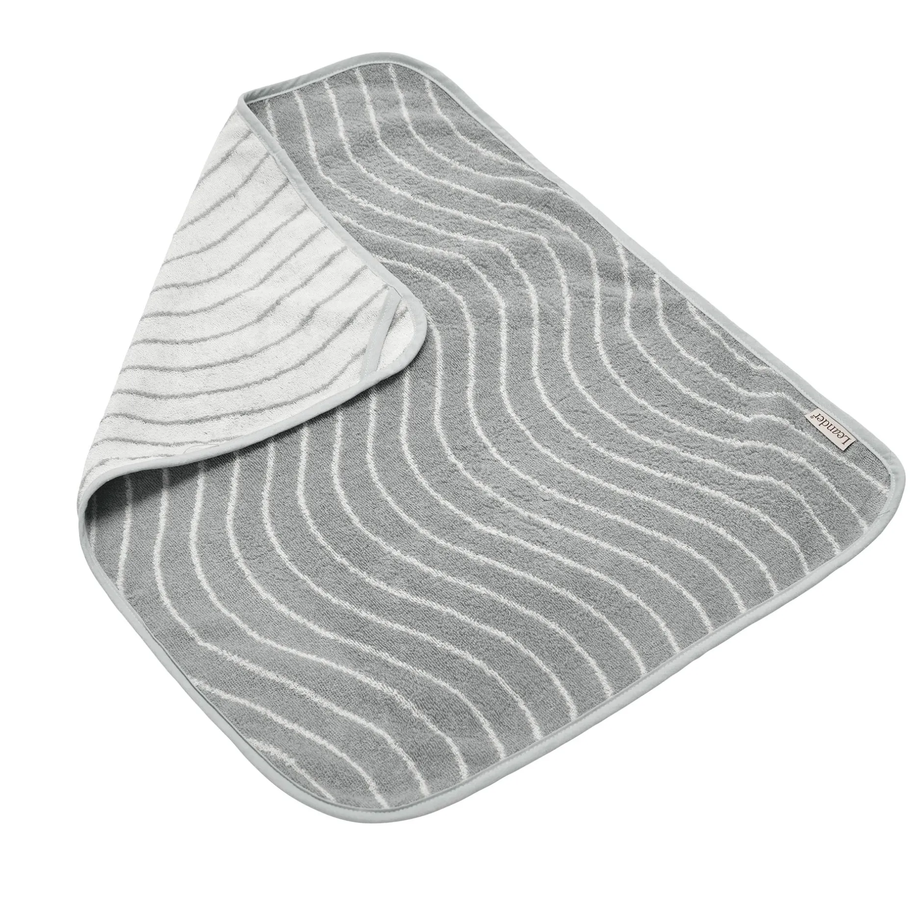 Leander Matty Topper Woodland für Wickelauflage Cool Grey* Badetextilien|Badetextilien