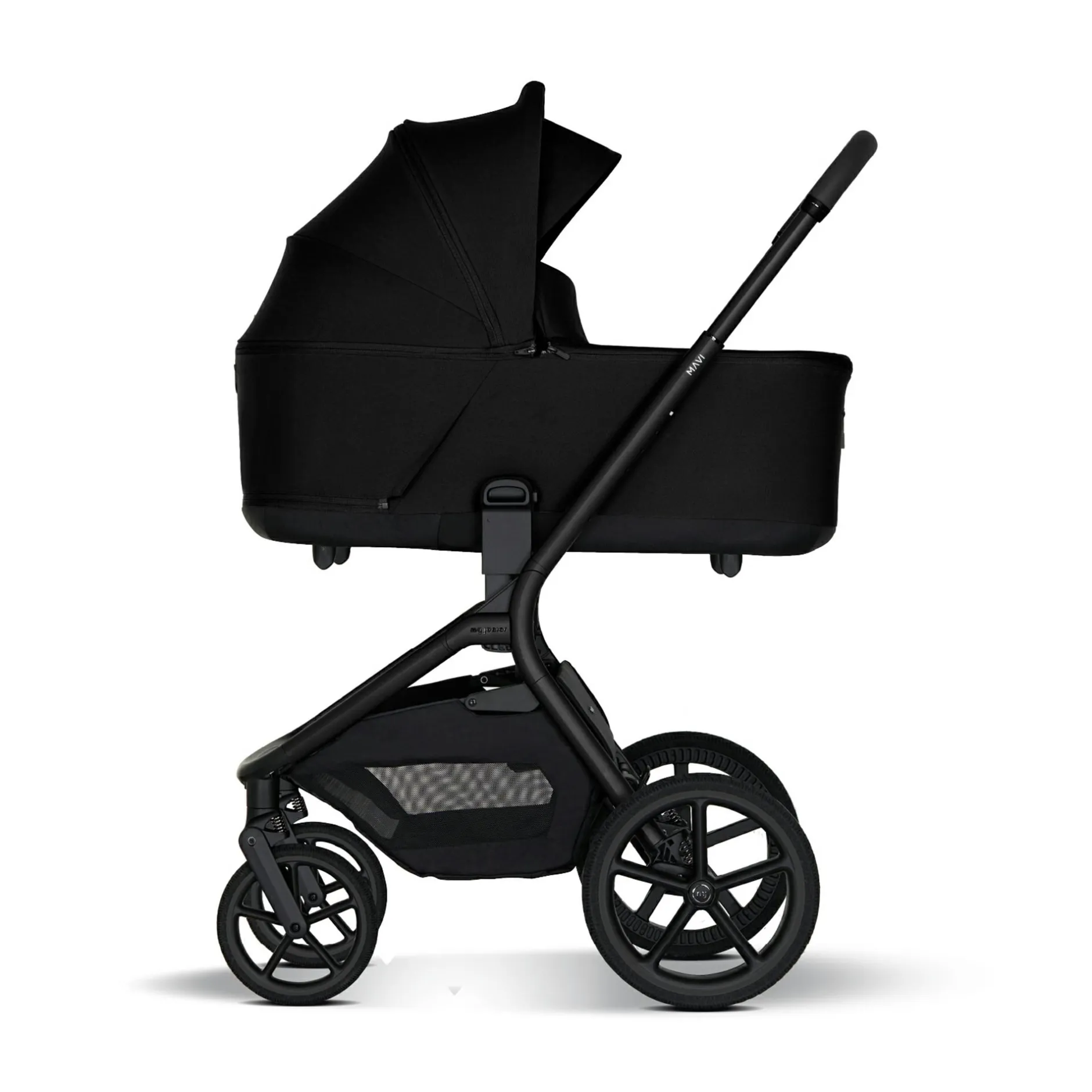 My junior Mavi 2in1 Pure Black*Kinder Kombi-Kinderwagen