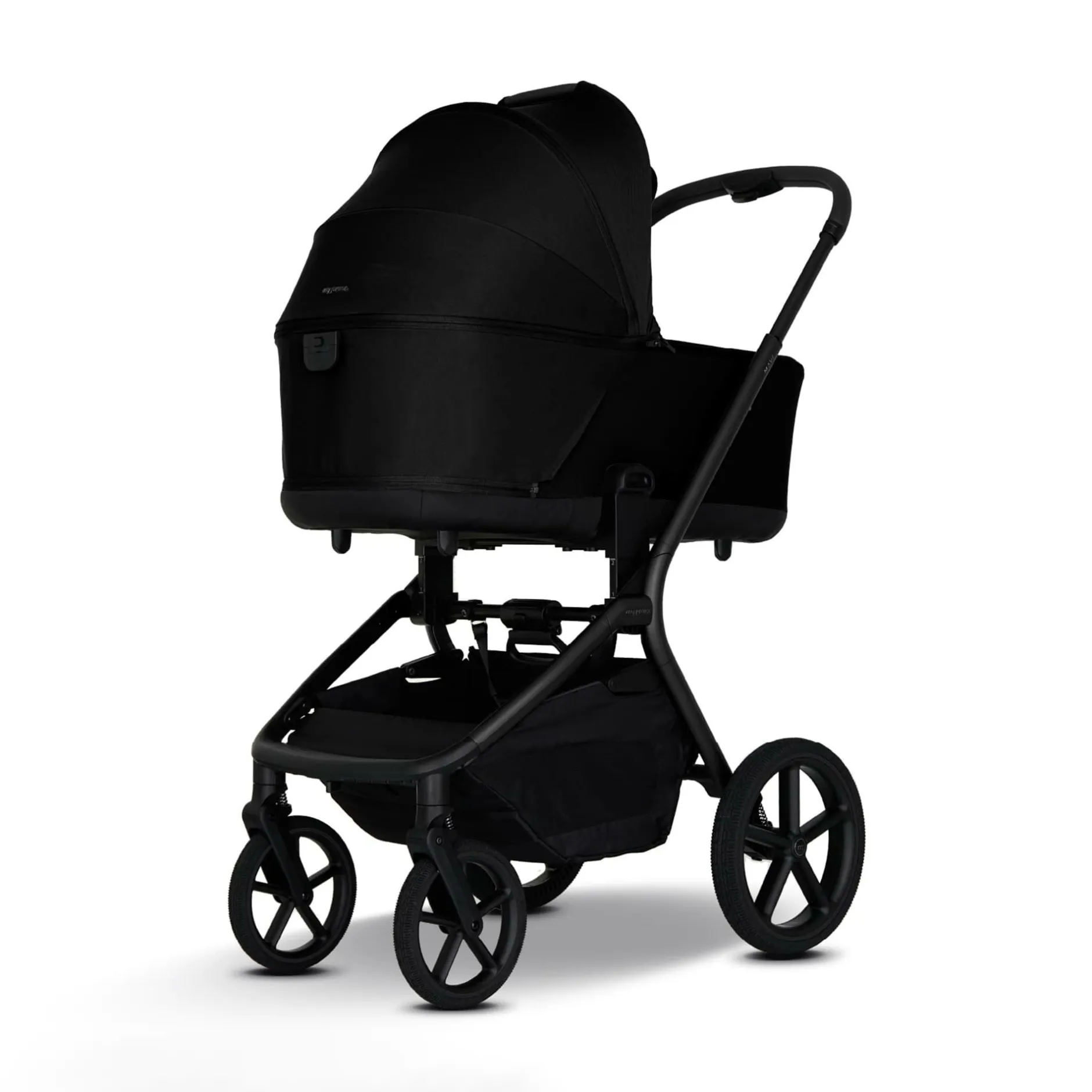My junior Mavi 2in1 Pure Black*Kinder Kombi-Kinderwagen