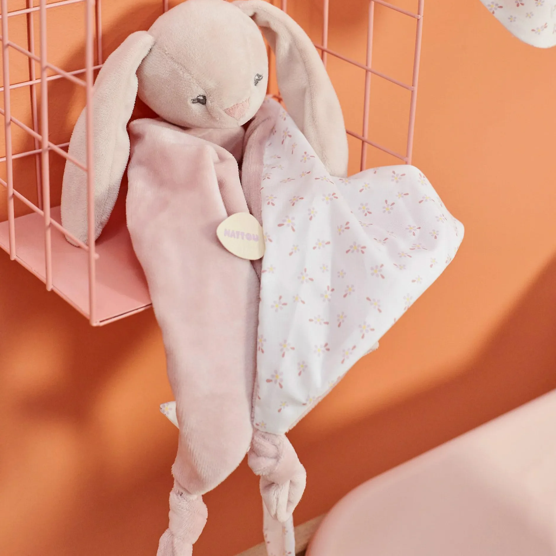 Nattou Maxi-Kuscheltuch Hase x* Rasseln & Greiflinge