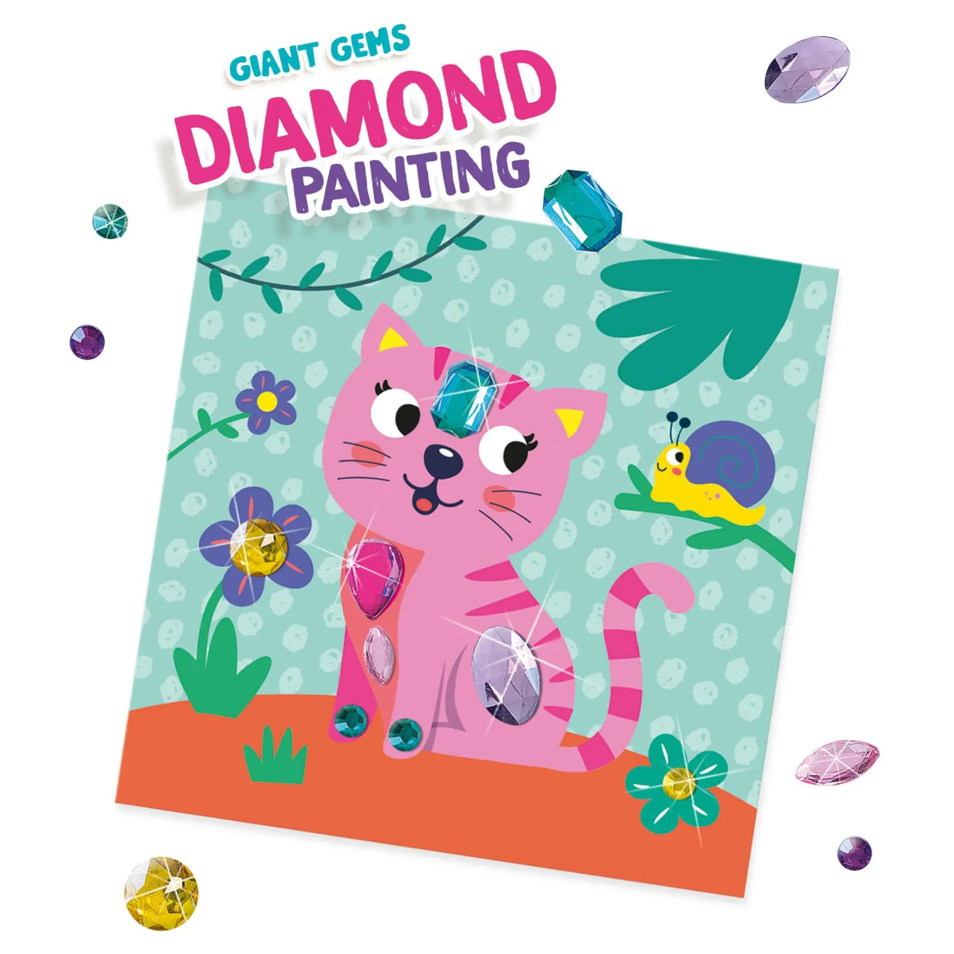 SES CREATIVE Mega Edelsteine Diamond Painting*Kinder Malen & Kneten