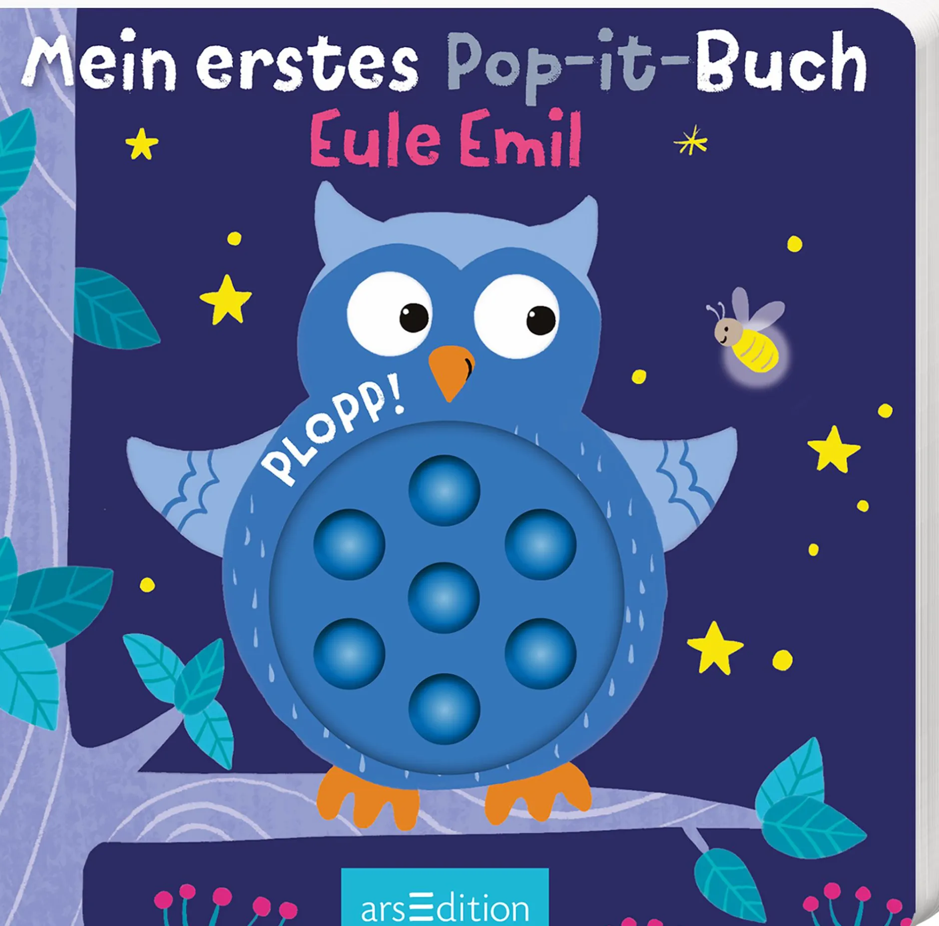 arsEdition Mein erstes Pop-it-Buch - Eule Emil*Kinder Kinderbücher