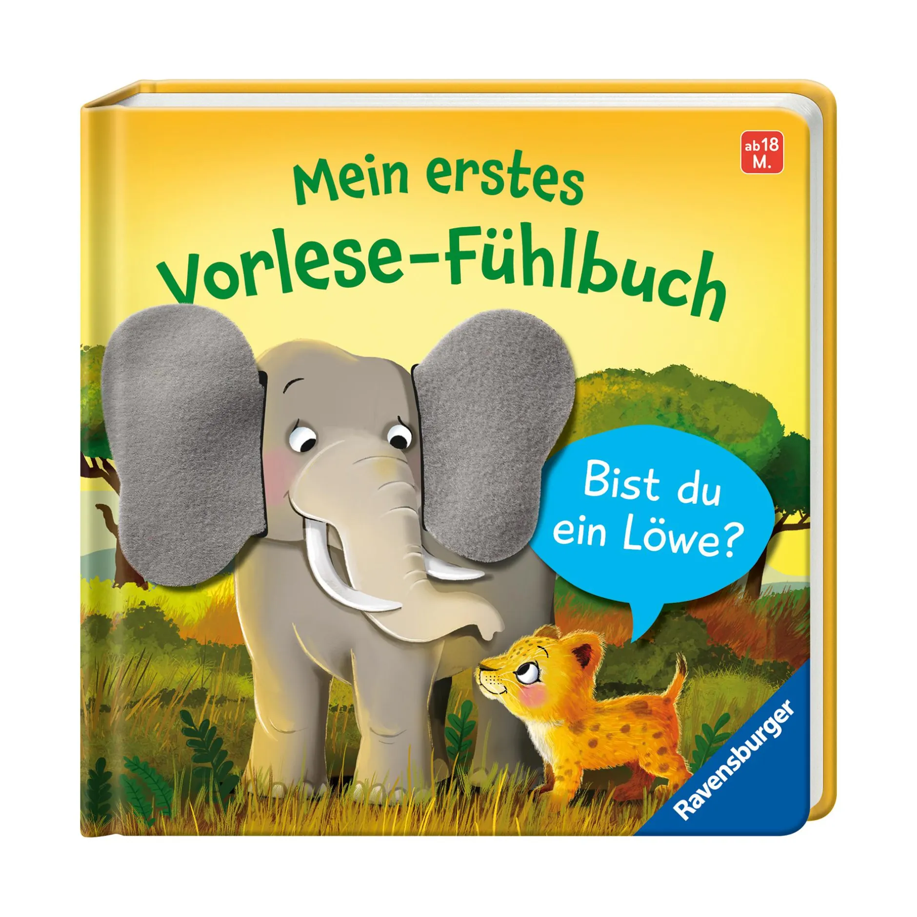 Ravensburger Mein erstes Vorlese-Fühlbuch: Bist du ein Löwe?*Kinder Kinderbücher