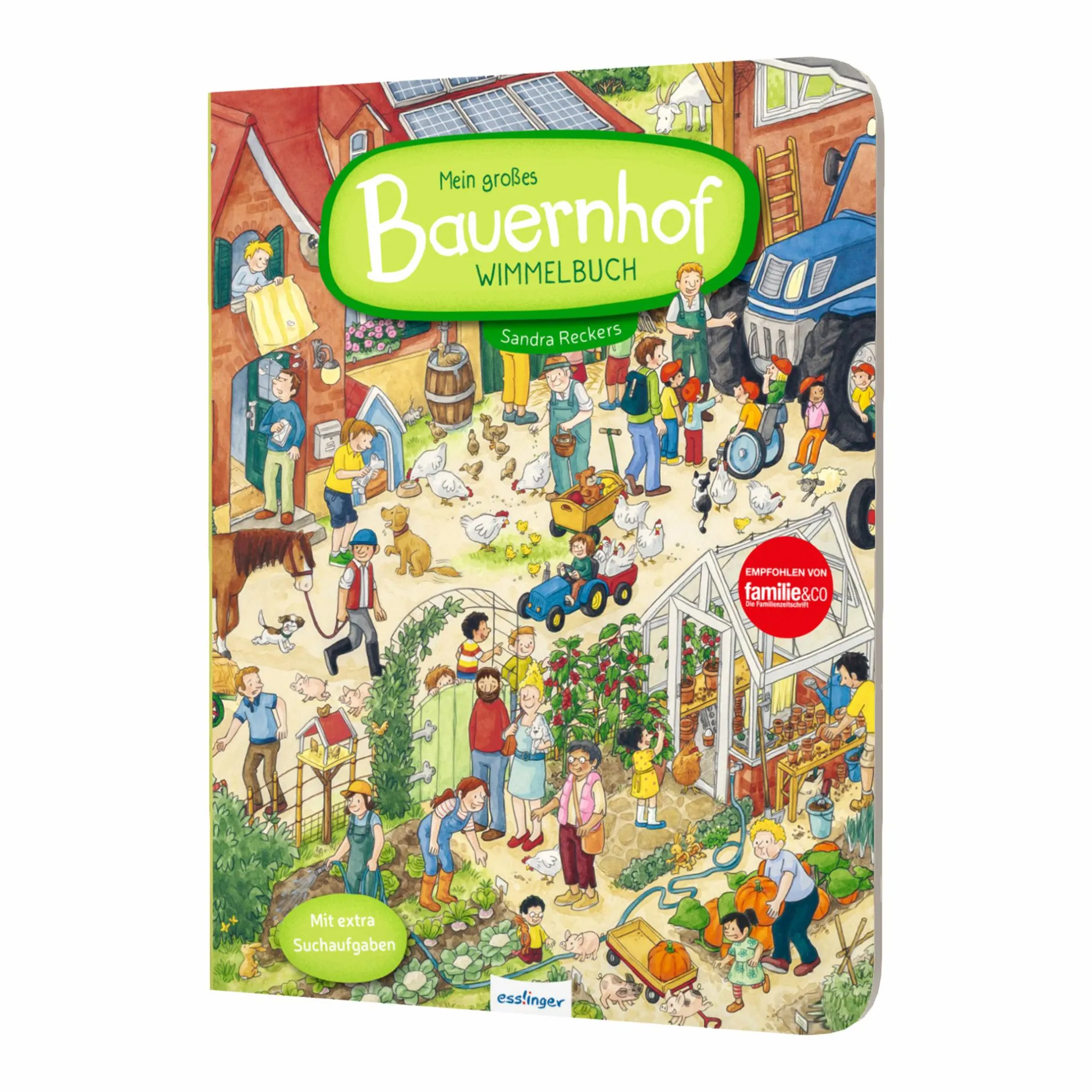 ess!inger Mein großes Bauernhof-Wimmelbuch*Kinder Kinderbücher