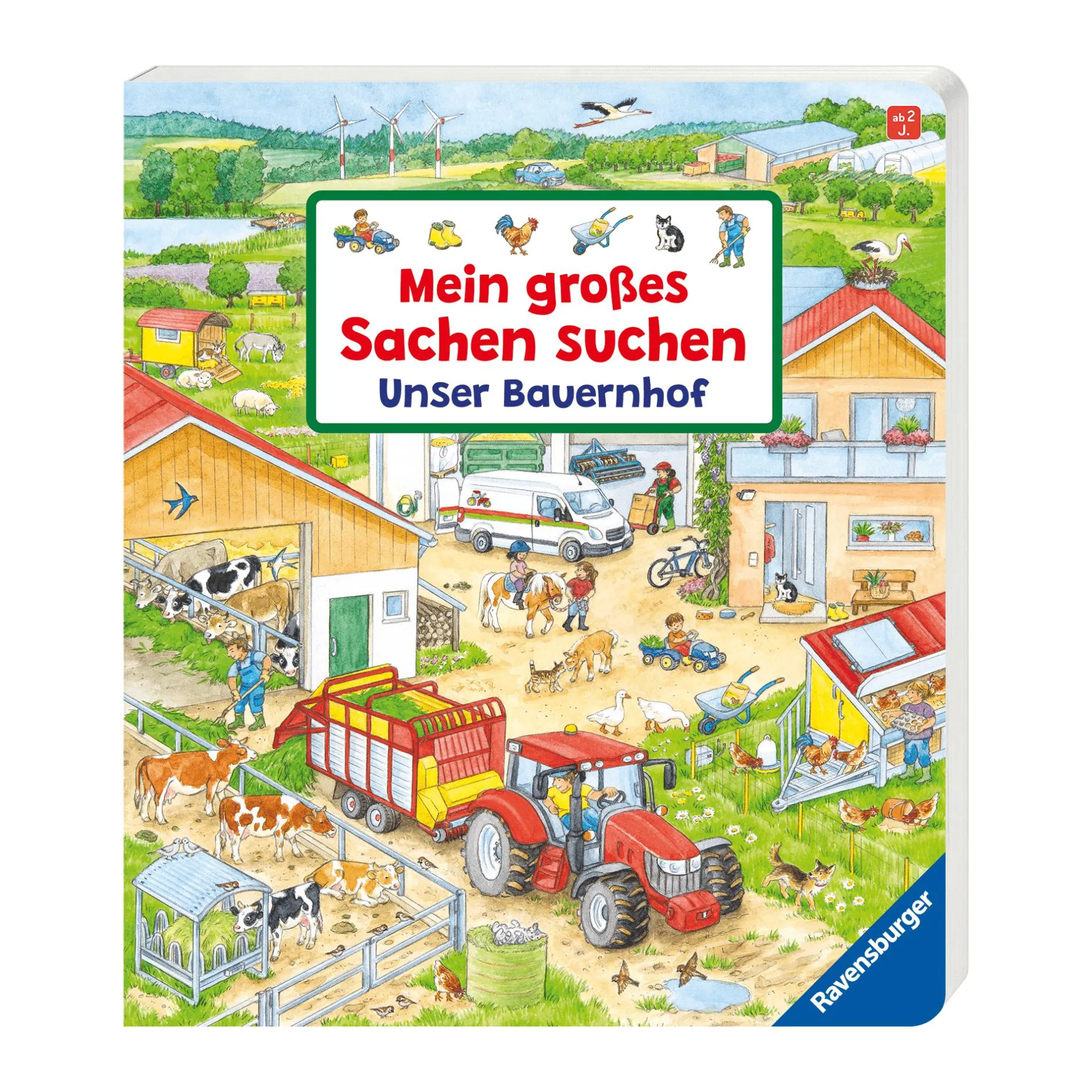 Ravensburger Mein großes Sachen suchen: Unser Bauernhof*Kinder Kinderbücher