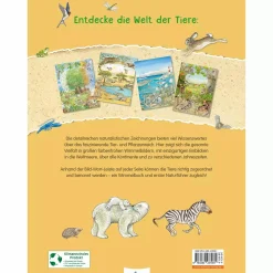 THIENEMANN Mein großes Tiere-Wimmelbuch*Kinder Kinderbücher|Spielzeug Ab 3 Jahren
