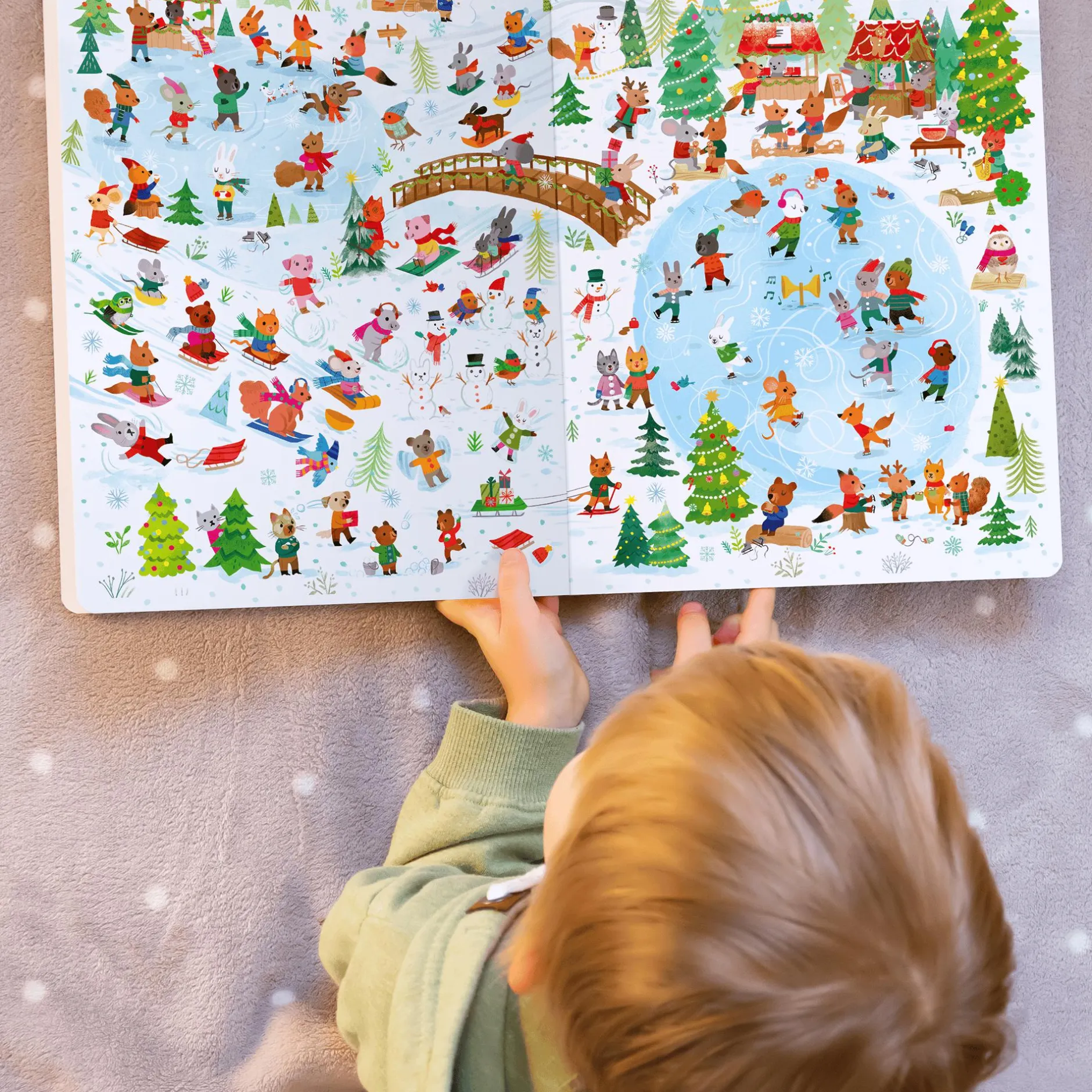arsEdition Mein großes Wimmelbuch – Im Winter*Kinder Kinderbücher