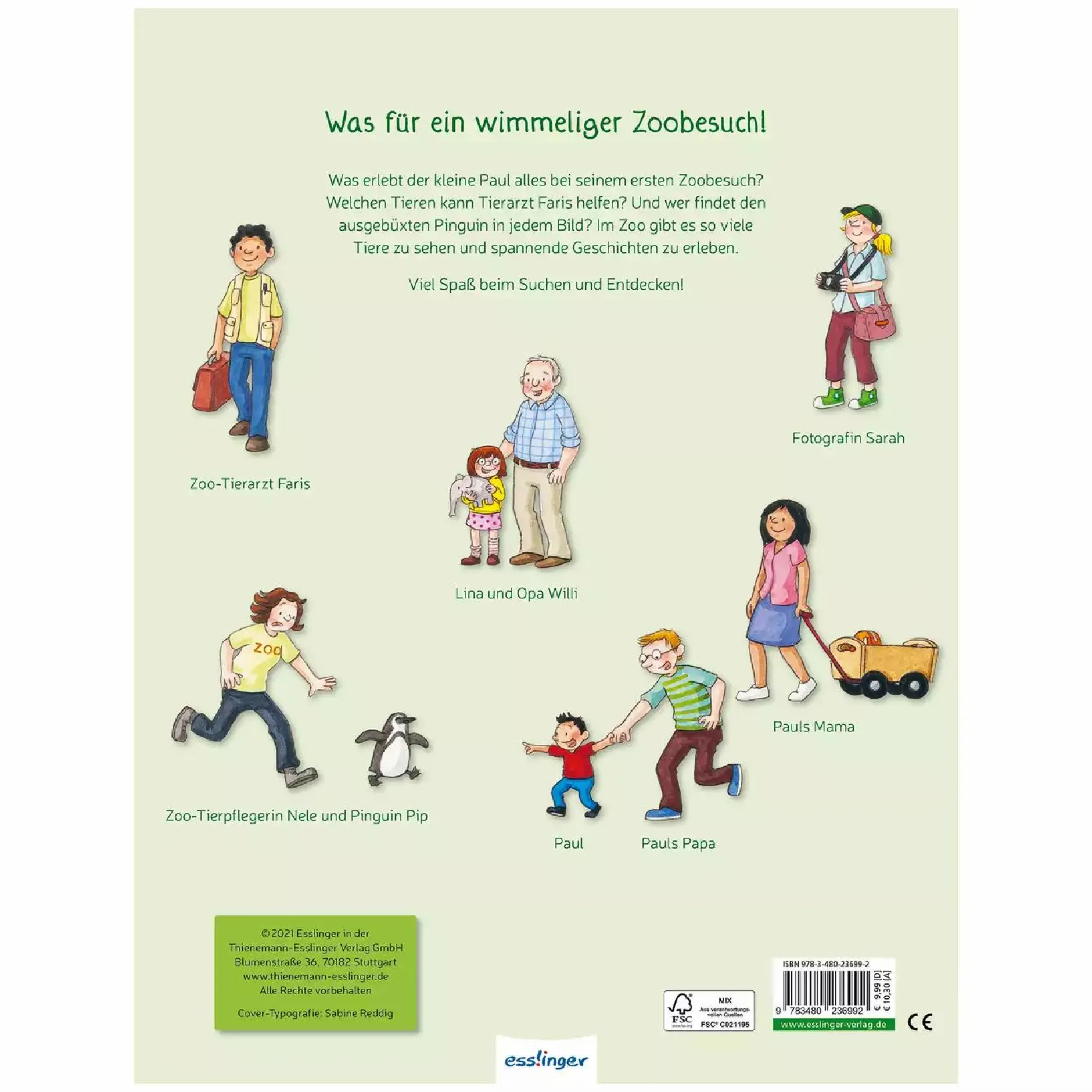 THIENEMANN Mein großes Zoo-Wimmelbuch*Kinder Kinderbücher|Spielzeug Ab 3 Jahren