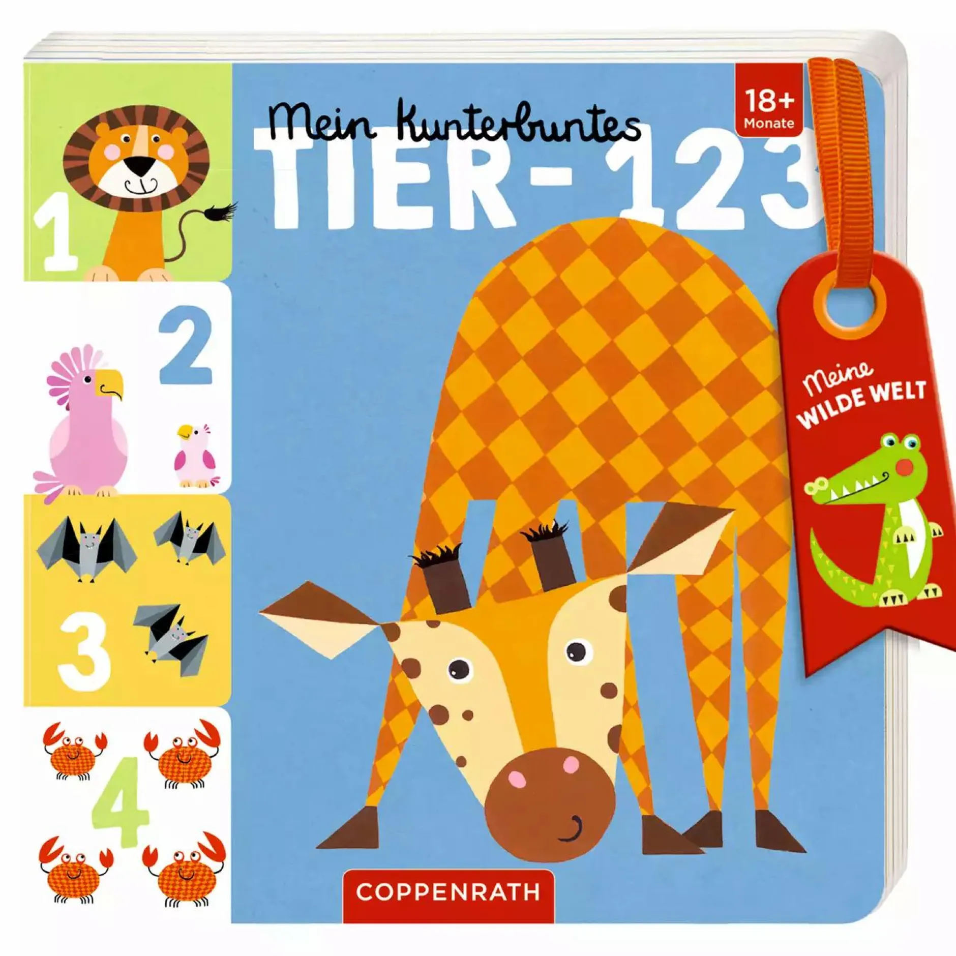 COPPENRATH Mein kunterbuntes Tier-123 - Meine wilde Welt*Kinder Kinderbücher