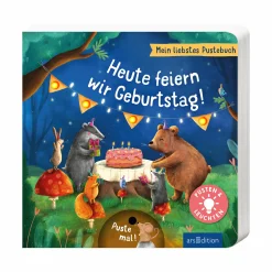 arsEdition Mein liebstes Pustebuch - Heute feiern wir Geburtstag*Kinder Kinderbücher