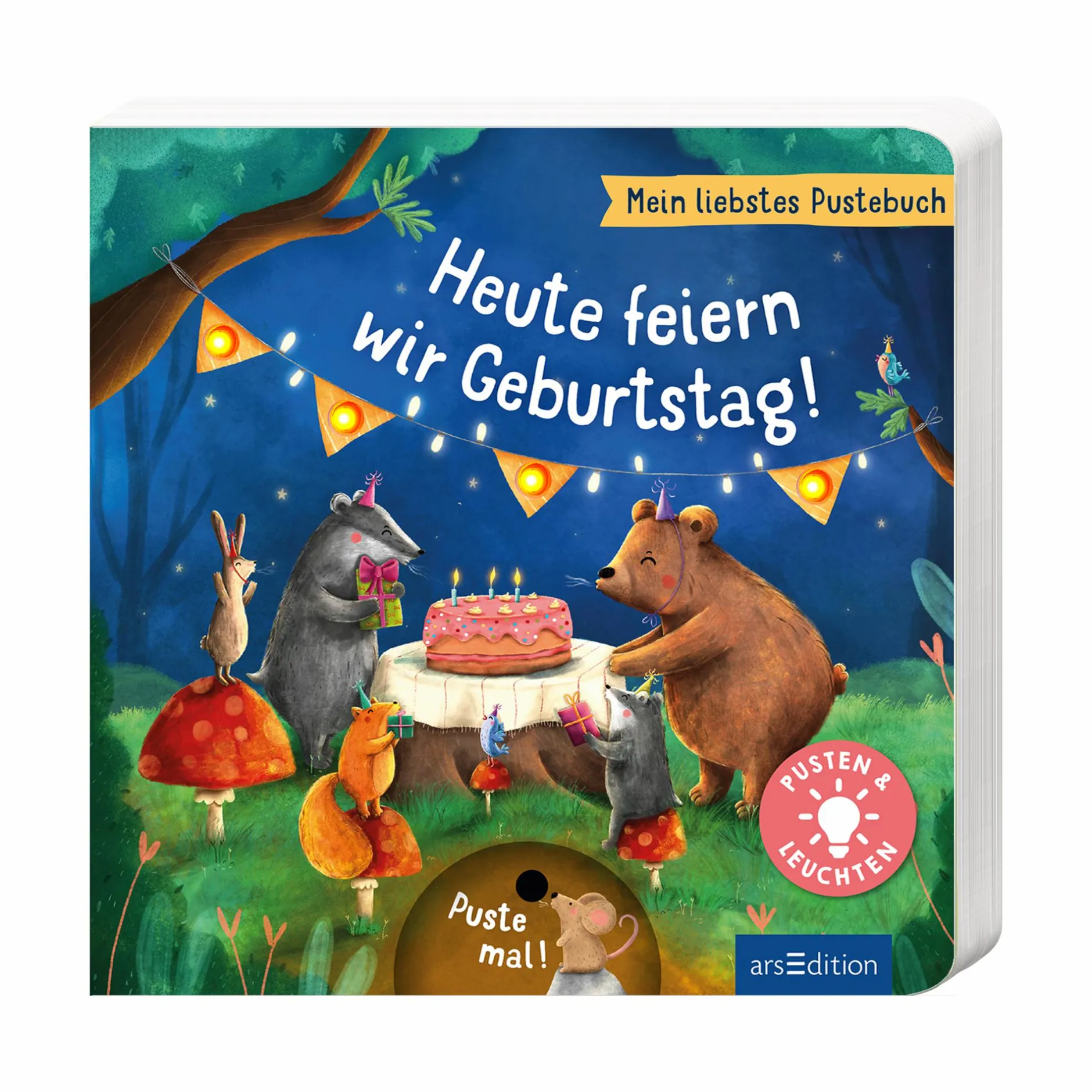 arsEdition Mein liebstes Pustebuch - Heute feiern wir Geburtstag*Kinder Kinderbücher