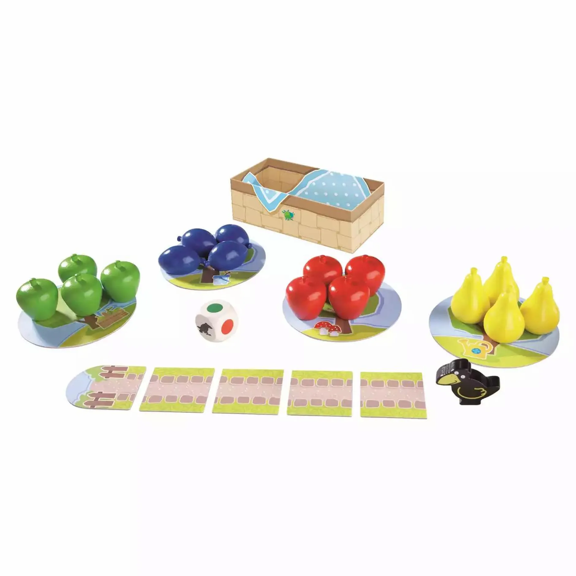 HABA Meine ersten Spiele – Erster Obstgarten*Kinder Lernspielzeug|Spielzeug Ab 2 Jahre