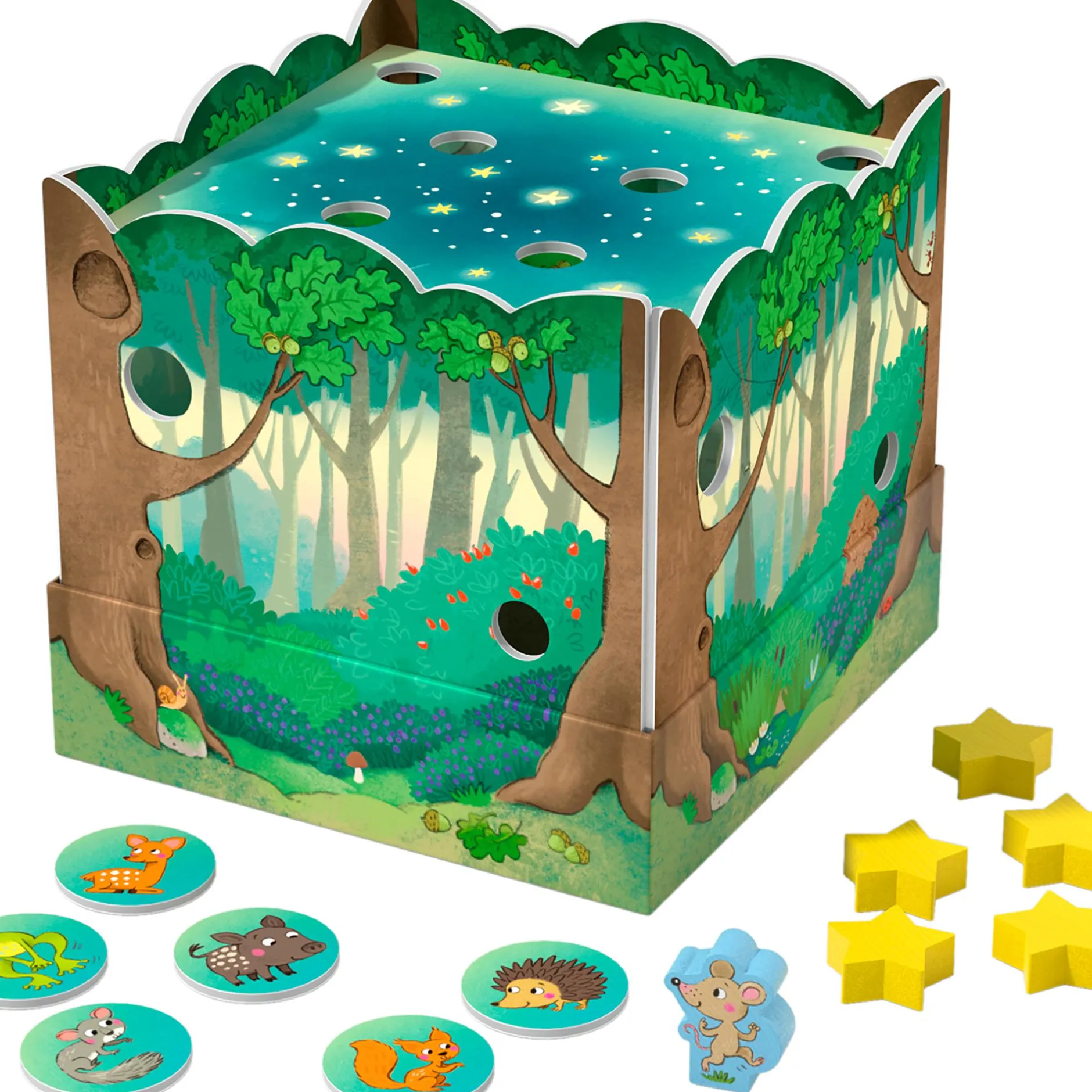 HABA Meine ersten Spiele - Waldfreunde*Kinder Lernspielzeug|Spielzeug Ab 2 Jahre