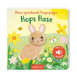 arsEdition Meine sprechende Fingerpuppe: Hops Hase*Kinder Kinderbücher
