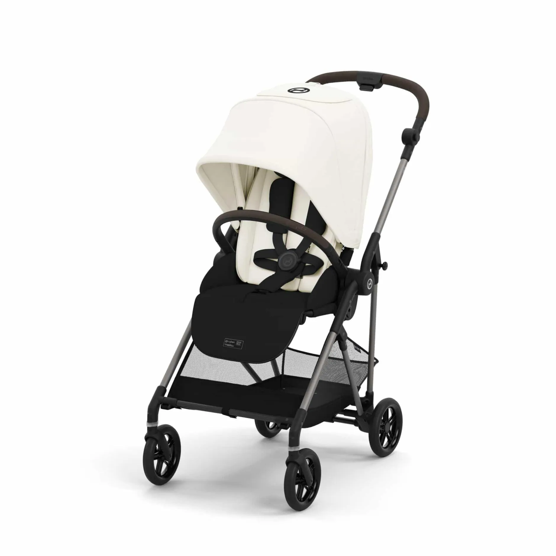 cybex Melio Canvas White*Kinder Kombi-Kinderwagen