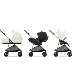 cybex Melio Canvas White*Kinder Kombi-Kinderwagen