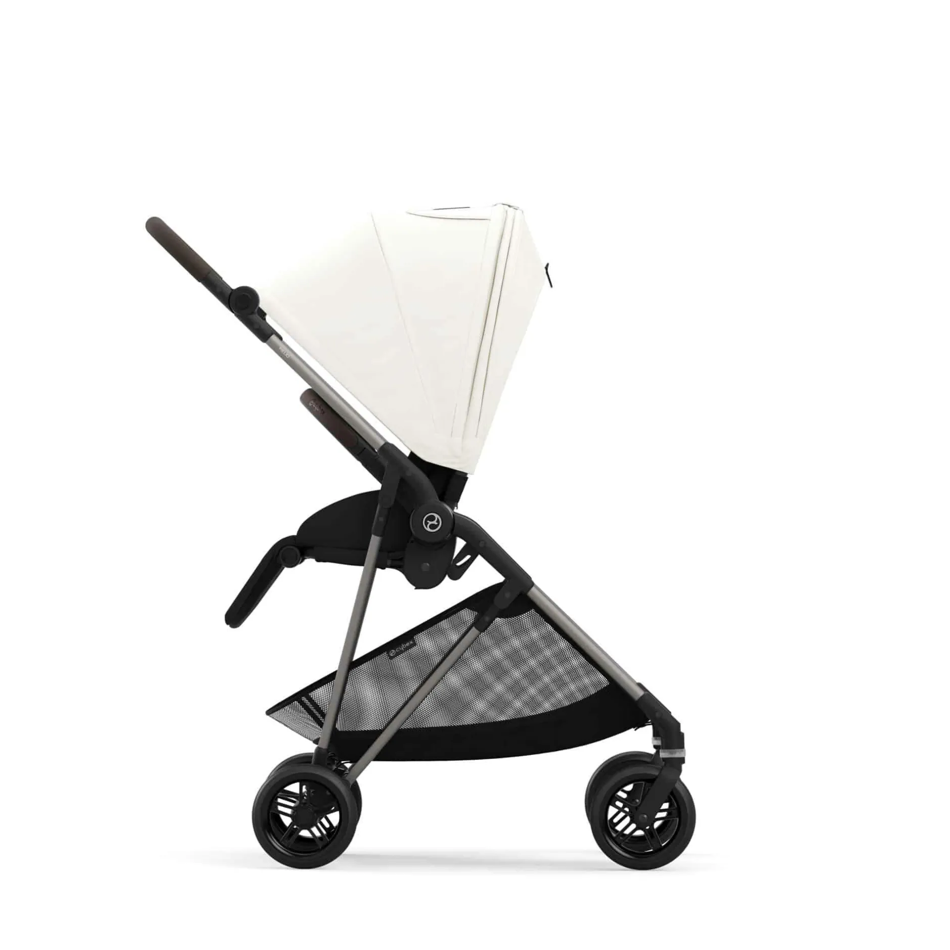 cybex Melio Canvas White*Kinder Kombi-Kinderwagen