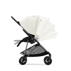 cybex Melio Canvas White*Kinder Kombi-Kinderwagen