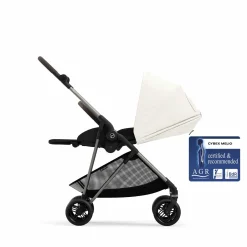 cybex Melio Canvas White*Kinder Kombi-Kinderwagen