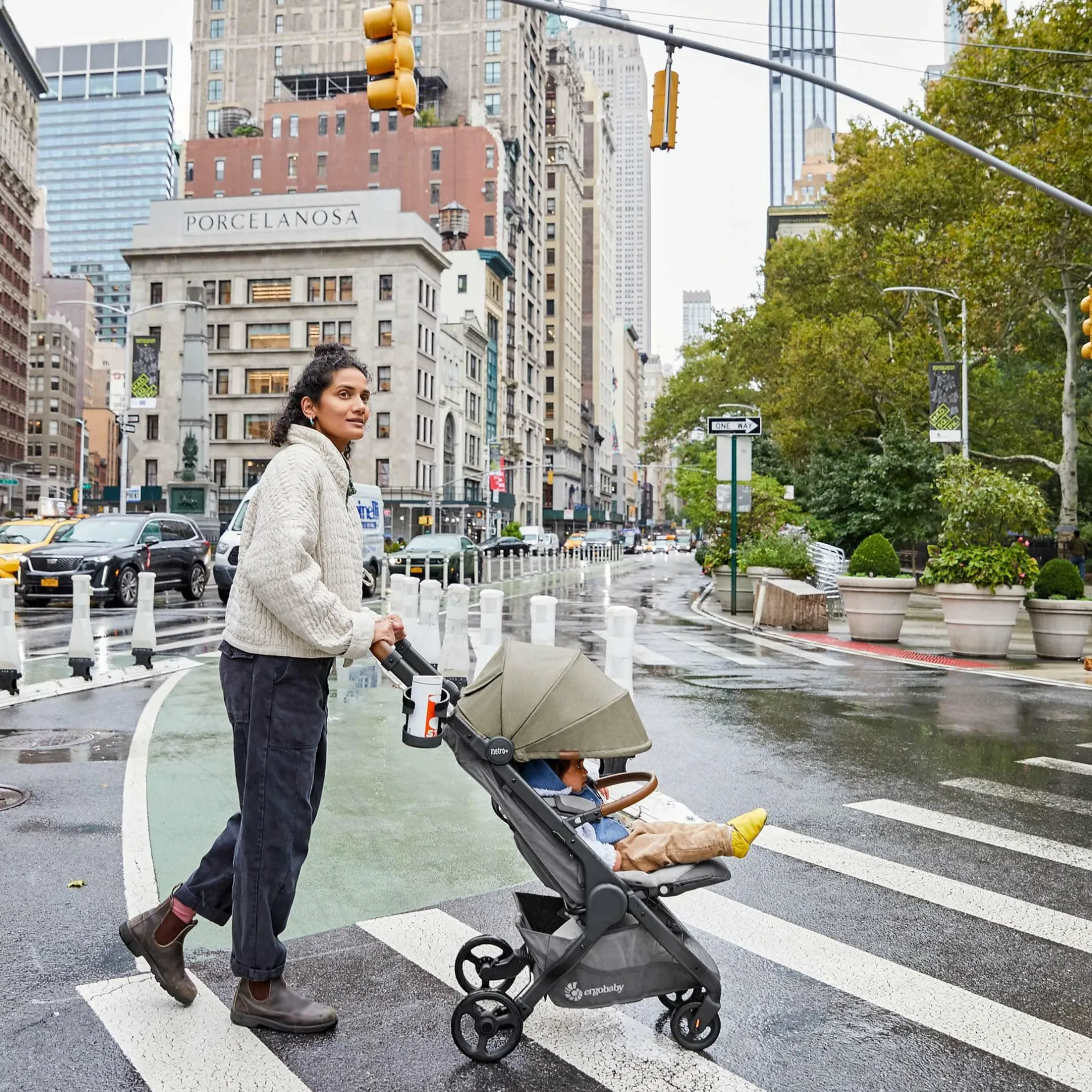 ERGObaby Metro+ Deluxe Empire State Green*Kinder Buggys