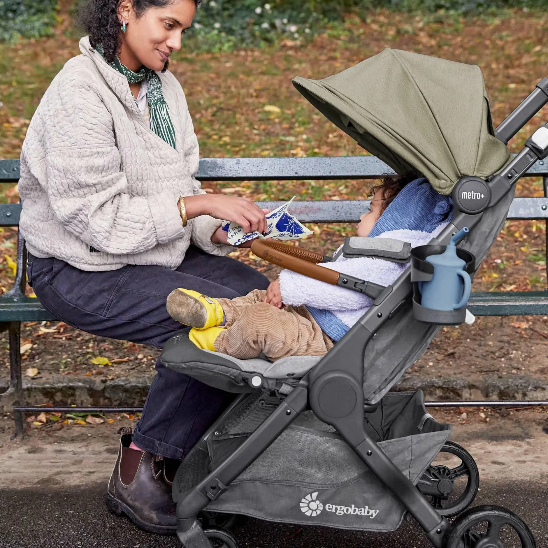ERGObaby Metro+ Deluxe Empire State Green*Kinder Buggys