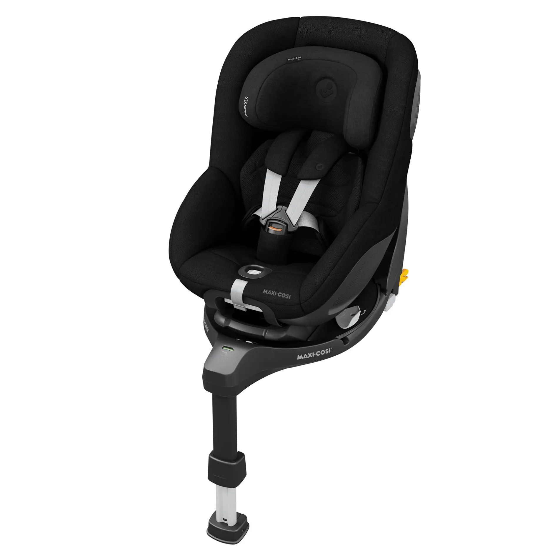 MAXI-COSI Mica 360 Pro Authentic Black*Kinder Reboarder 0-18 Kg, Gruppe 0+/1
