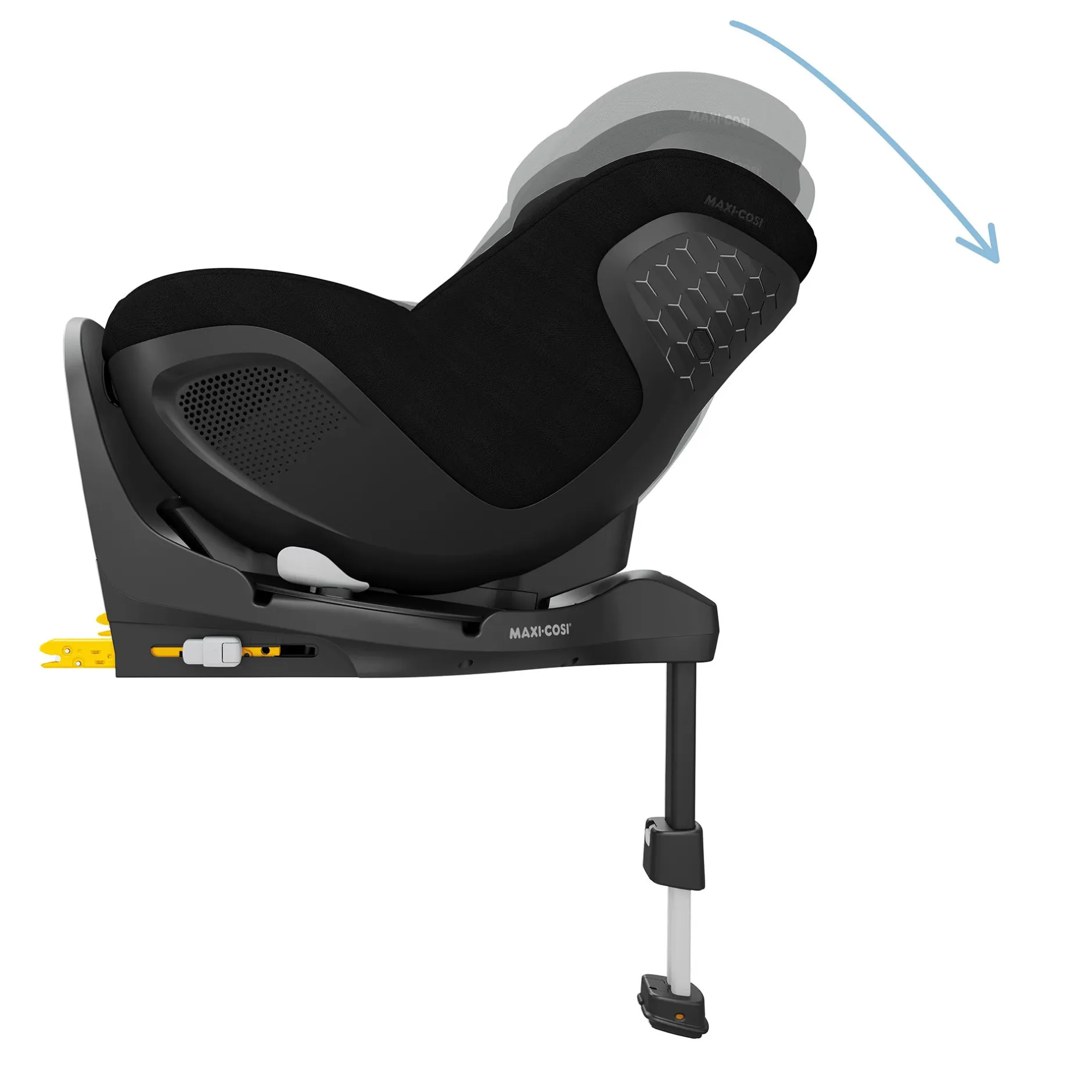 MAXI-COSI Mica 360 Pro Authentic Black*Kinder Reboarder 0-18 Kg, Gruppe 0+/1