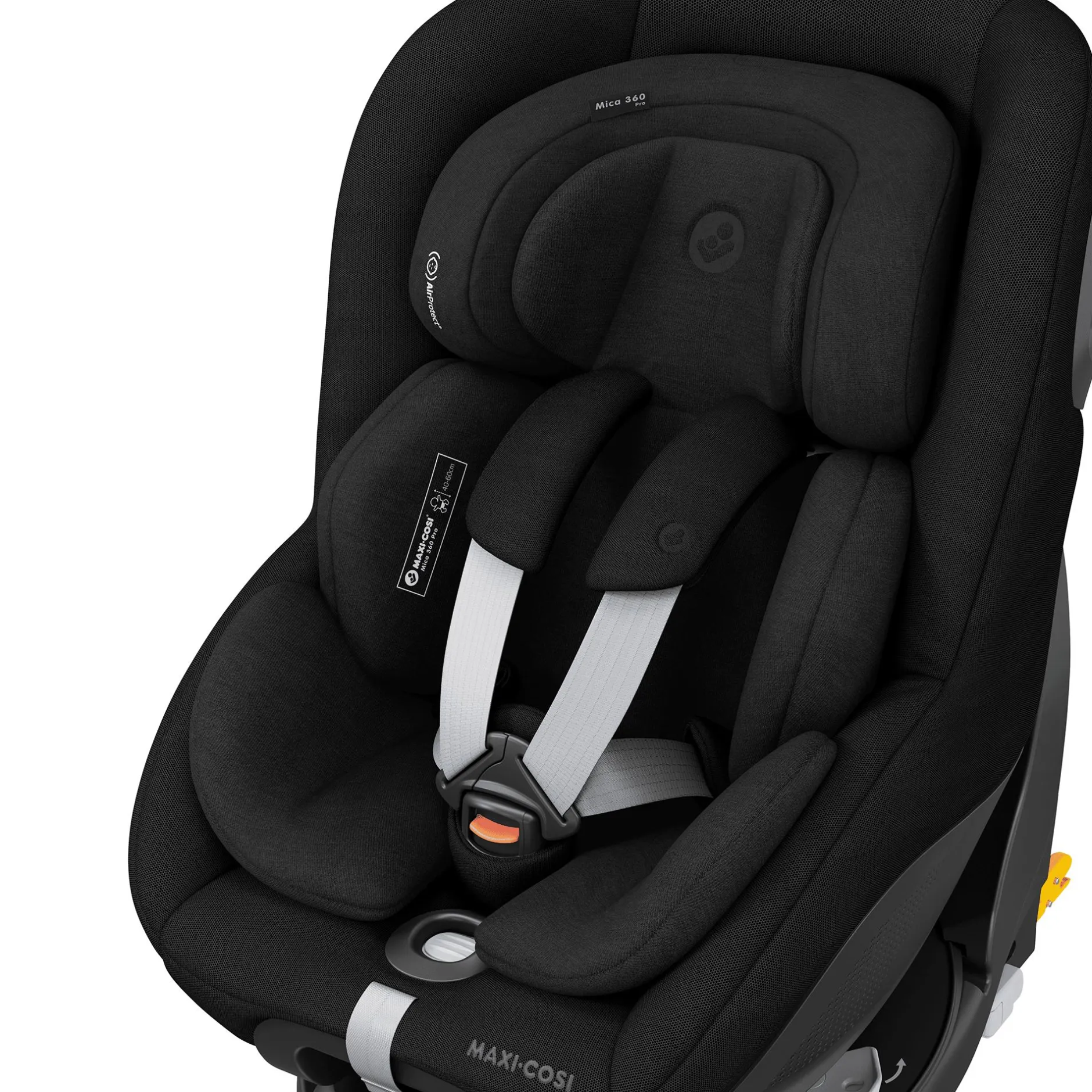 MAXI-COSI Mica 360 Pro Authentic Black*Kinder Reboarder 0-18 Kg, Gruppe 0+/1