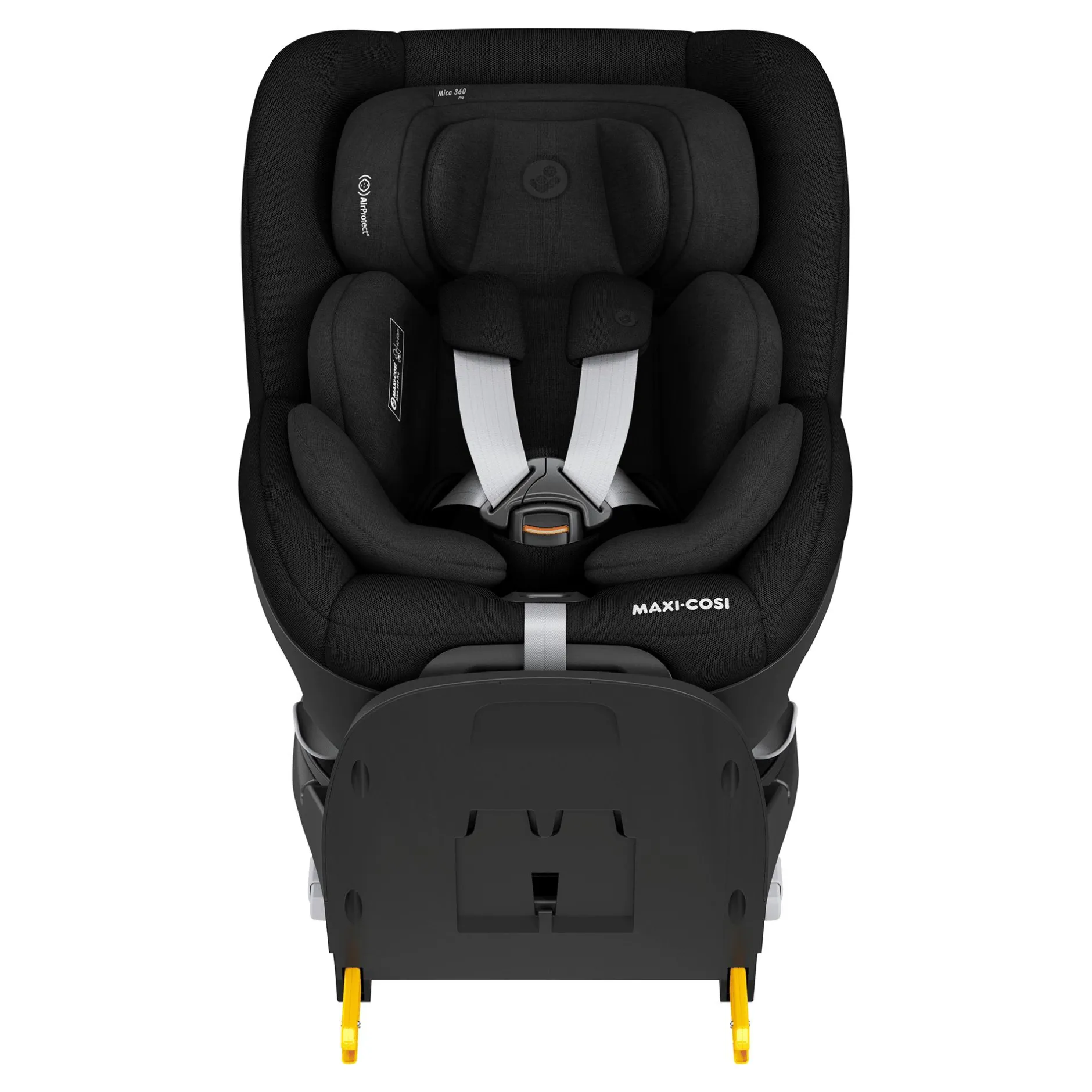 MAXI-COSI Mica 360 Pro Authentic Black*Kinder Reboarder 0-18 Kg, Gruppe 0+/1