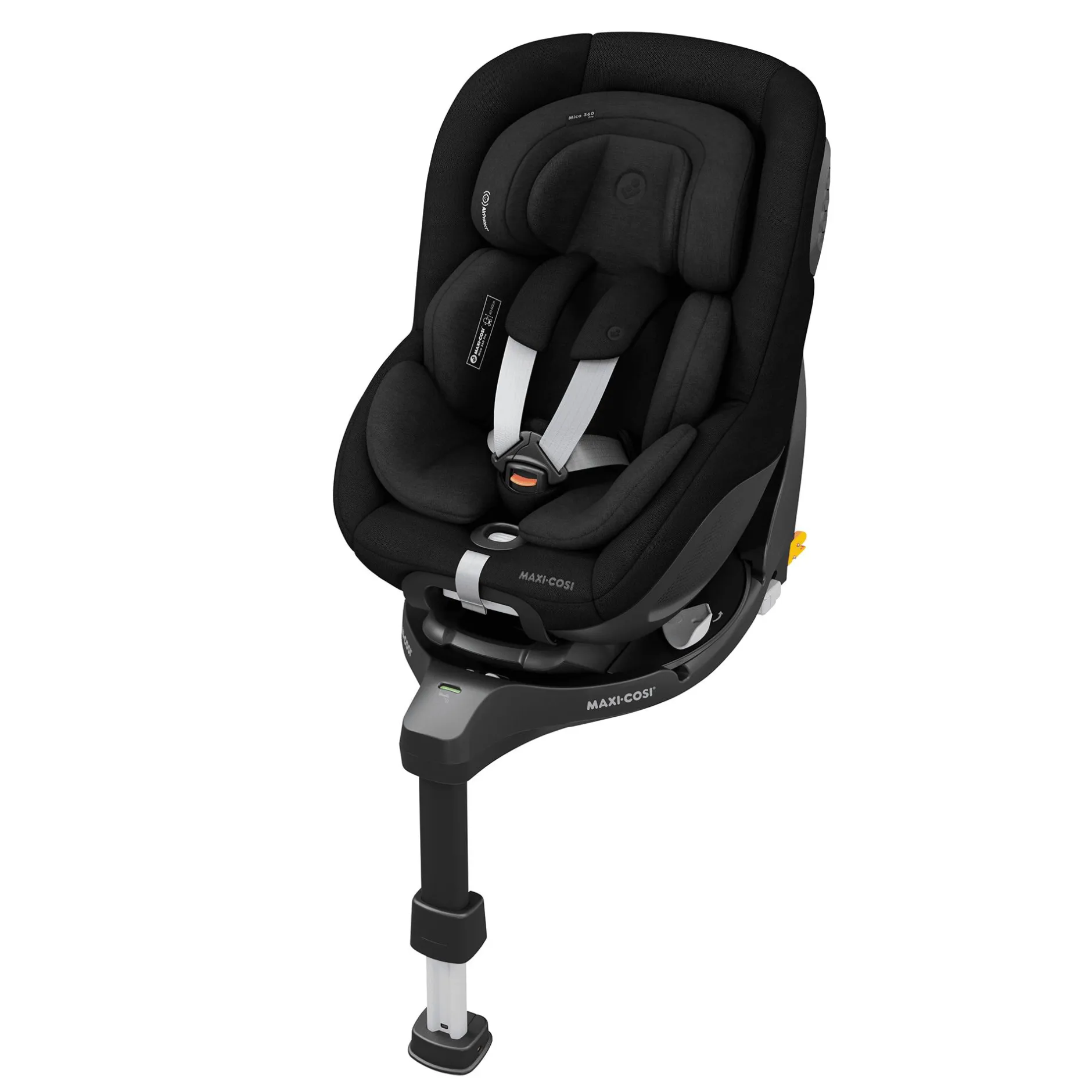 MAXI-COSI Mica 360 Pro Authentic Black*Kinder Reboarder 0-18 Kg, Gruppe 0+/1