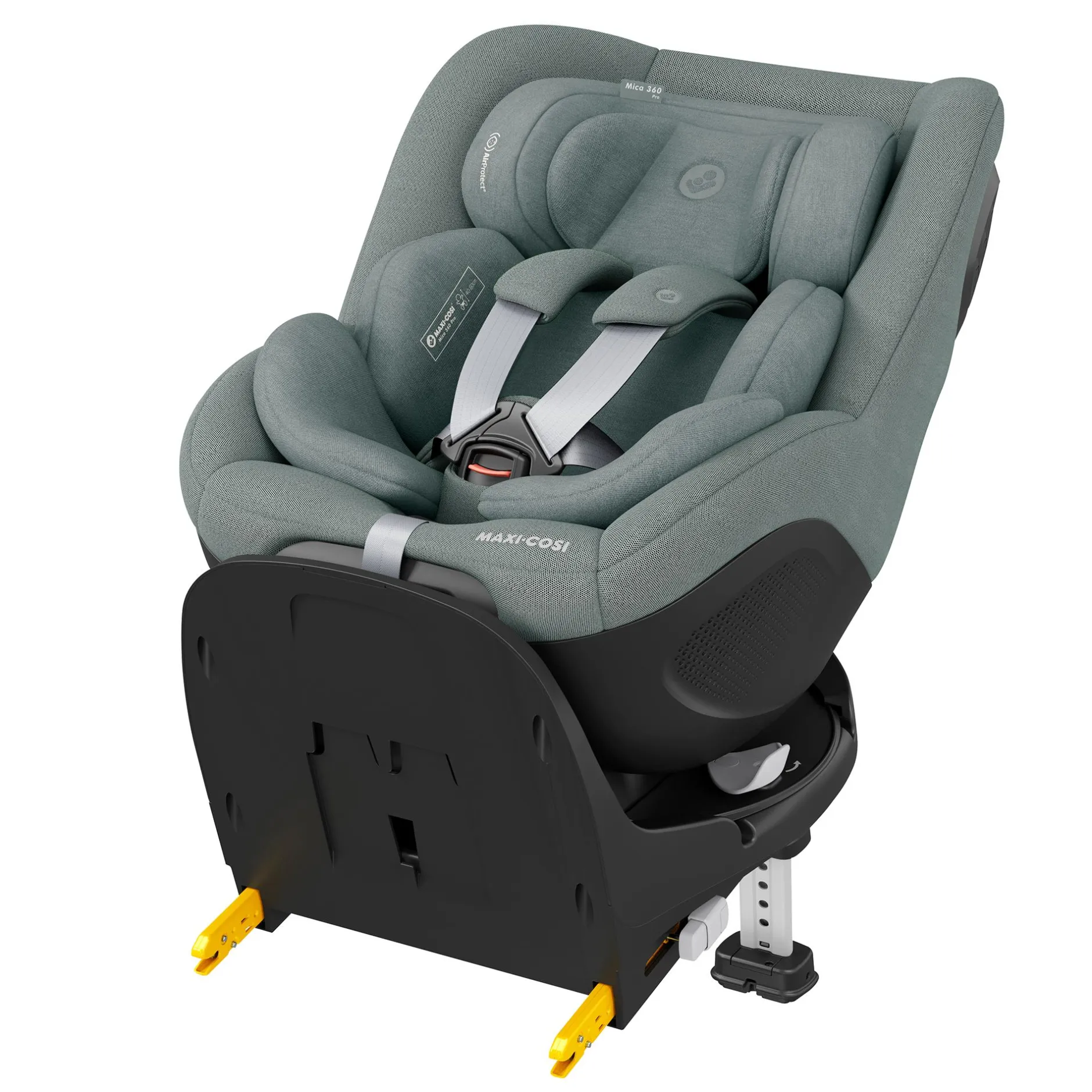 MAXI-COSI Mica 360 Pro Authentic Grey*Kinder Reboarder 0-18 Kg, Gruppe 0+/1