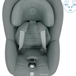 MAXI-COSI Mica 360 Pro Authentic Grey*Kinder Reboarder 0-18 Kg, Gruppe 0+/1